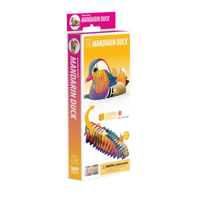 Mandarin Duck Eugy 3D Collectable Model
